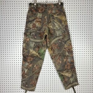 Whitewater Outdoors Advantage Timber Camo Cargo Pants Medium Made USA Baggy Read